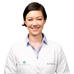 Meet Dr. Eva P. Kiezik, our Oral & Maxillofacial Surgeon.